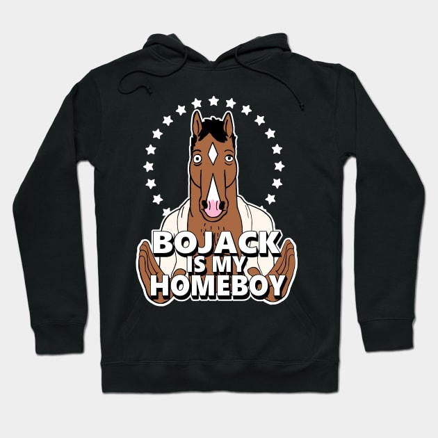 Bojack is my Homeboy Hoodie by blinky2lame